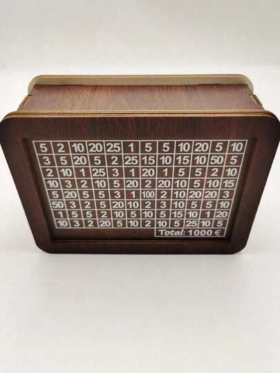 أثاث مكتبي 1 قطعة بنك توفير خشبي مع عداد ديكور عيد الميلاد