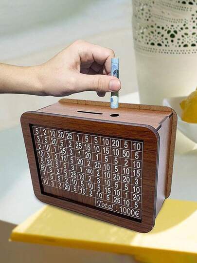 أثاث مكتبي صندوق توفير مع عداد القطعة الواحدة لأهداف الادخار