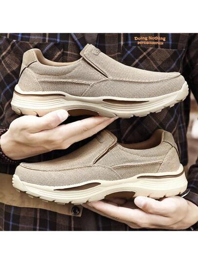 زوج واحد من الأحذية الرياضية الرجالية، أحذية رجالية كاجوال قابلة للتنفس، أحذية مسابقات، أحذية كاجوال عصرية، أحذية جري للرجال