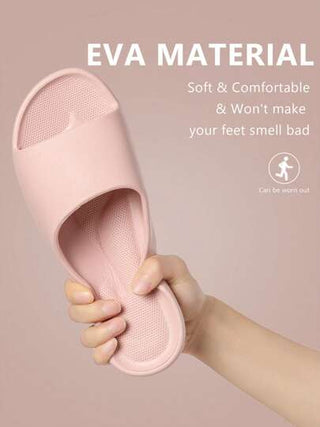 صندل تدليك وردي، صندل نسائي ناعم ومريح، ذو دعم للقوس, مصنوع من مادة الإيفا، سهل الارتداء، صيفي