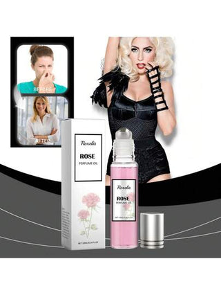 زيت عطر طبيعي من الورود بتركيز 10 مل، عطر نسائي طويل الأمد برائحة طازجة وأنيقة، محمول للمواعيد