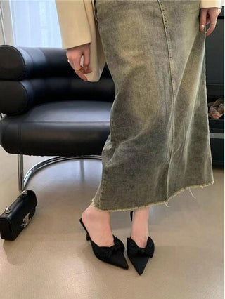 حذاء كعب عالي بنمط فيري مناسب للحفلات وهدايا عيد الحب، بتصميم فراشة ذو كعب مرتفع وتفاصيل وردية لللنساء باللون الأسود لعام 2025