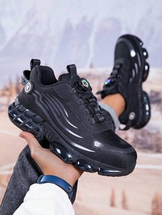 أحذية عمل دوارة متعددة الأغراض ، مريحة وآمنة مع ميزات مقاومة للتحطيم والثقب ، بناء خفيف ومنفذ للهواء ، أحذية أمان عمل بعلامة تجارية خاصة