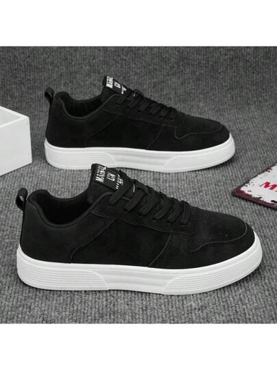 أحذية تزلج صلبة باللون الجاد للرجال لعام 2025، أحذية رياضية مريحة مانعة للانزلاق بسُمك في الوَحْدَة والسحّابة، مناسبة للأنشطة الخارجية، أحذية رجالية مقاسات كبيرة من 39 إلى 48