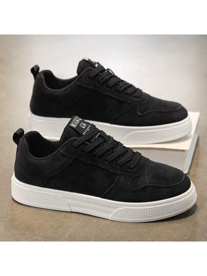 أحذية تزلج صلبة باللون الجاد للرجال لعام 2025، أحذية رياضية مريحة مانعة للانزلاق بسُمك في الوَحْدَة والسحّابة، مناسبة للأنشطة الخارجية، أحذية رجالية مقاسات كبيرة من 39 إلى 48