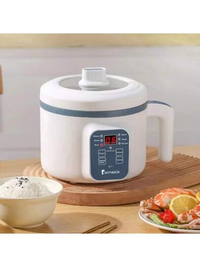 RAF طنجرة كهربائية صغيرة للطهي والتبخير، مناسبة لشخص واحد إلى 3 أشخاص (بحجم مدمج). طنجرة كهربائية عملية للطهي والتبخير من الأعلى والأسفل، بسطح غير لاصق، متعددة الاستخدامات لطهي الدجاج والمعكرونة والأرز والشوربة والحساء والحبوب والفطائر والخبز