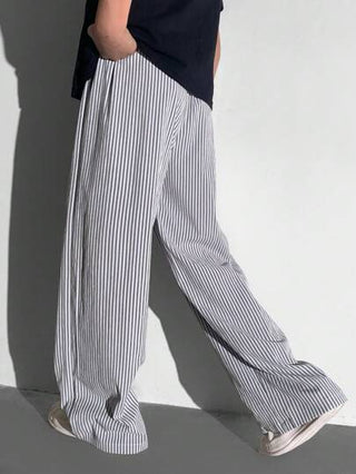 SHEIN زوج بنطلون كوري منسوج بخصر مرن مطبوع عليه حرف، مناسب للارتداء اليومي في الخارج والمدرسة والشارع والحفلات والمنزل ، مناسب للخريف والربيع والصيف.