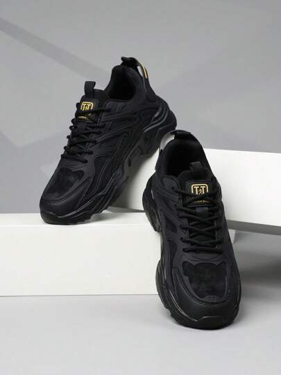 أحذية رياضية للرجال، أحذية رياضية كاجوال، أحذية رياضية مريحة مسطحة ذات نعل ناعم ورباط للرجال، أحذية يومية خفيفة الوزن وعالية الرقبة