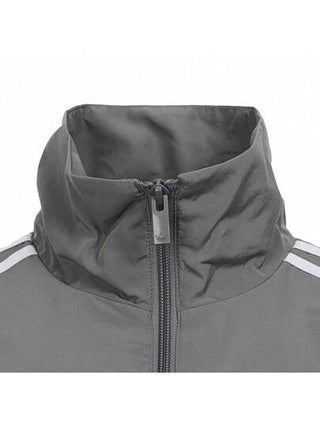 Adidas Originals جاكيت أنثوي كبير الحجم موديل TT ، خارجي مزود بقلنسوة منسوجة JD3394