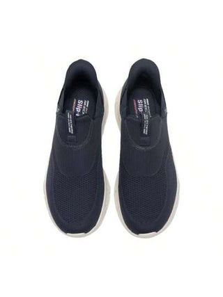Skechers أحذية رياضية كاجوال سهلة الارتداء للرجال من سلسلة BOB'SMENS وأحذية للمشي 118315-NVY