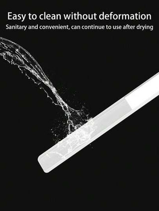 8 قطع ملفات نانو لصقل الأظافر الزجاجية الطبيعية، صقل الأظافر الطبيعية بواسطة لمعان البلور والمكرر في علبة