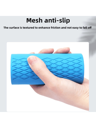 غطاء مقبض سيليكون سميك لأدوات اللياقة البدنية 1/2 قطعة، غطاء مقبض رياضي