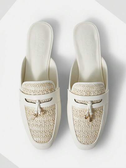 MOTF PREMIUM أحذية نسائية كاجوال مريحة برأس مستدير