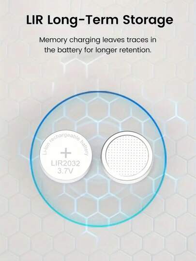شاحن بطارية نوع زر مشحون عبر USB ، عام ذو حجم صغير ومدمج من نوع الزر، محمول وفعال ، متوافق مع أحجام متعددة ≤ 36 فولت (باستثناء البطارية)