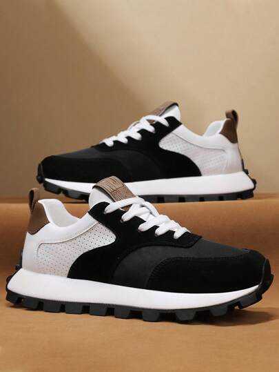 أحذية رياضة عصرية للرجال مناسبة للدراجة والمشي في الهواء الطلق