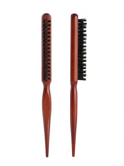 طقم تصفيف الشعر المكون من 3 قطع: مشط، فرشاة، ومشط للتكثيف والتجعيد المصمم للمصففين والفنانين الجماليين