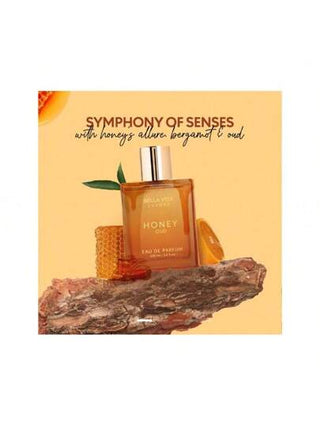 عطر بيلا فيتا لوكشري العربي ذو رائحة العود والعسل، ماء البخاخ، عطر زهري حاد مع نكهات البتشولي والفانيليا والبرجموت، مصنوع من زيوت طبيعية نقية وغير مجرب على الحيوانات