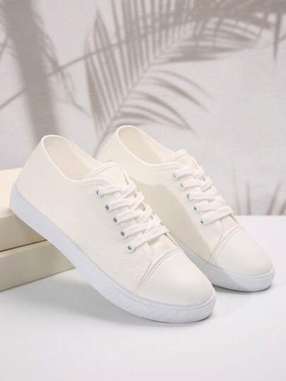 أحذية رياضية رجعية كاجوال, موديل جديد للربيع والخريف 2025, تصميم نيتشي أحذية بيضاء عصرية