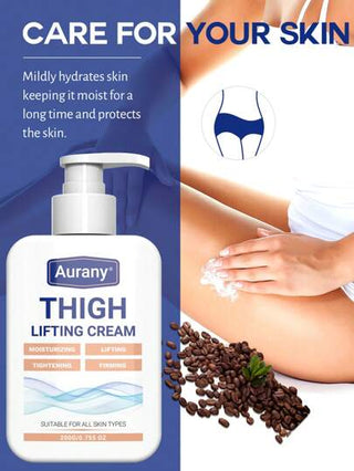 AURANY 200 جرام - كريم إنحاف الفخذين، كريم نحت الفخذين، لتنعيم وشد وتجديد البشرة، هدية للنساء والفتيات
