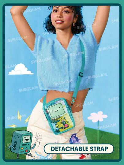 Adventure Time | SHEGLAM حقيبة مكياج Be More عيد الأب التخرج عيد الميلاد العطلة الربيع الصيف Y2K فاخر أزياء مكياج مستحضرات التجميل حفل شاطئ سفر تخييم في الهواء الطلق المدرسة الحرم الجامعي رحلة مهرجانات ديكور هدية حاضر وردة فتاة تنكر أفضل لون سحر أجواء