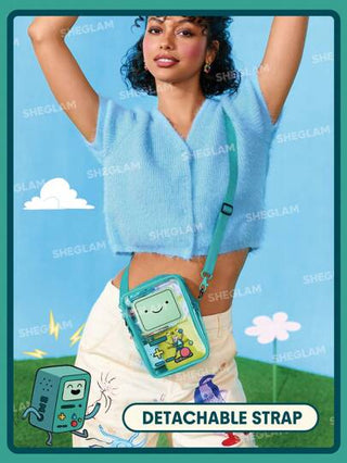 Adventure Time | SHEGLAM حقيبة مكياج Be More عيد الأب التخرج عيد الميلاد العطلة الربيع الصيف Y2K فاخر أزياء مكياج مستحضرات التجميل حفل شاطئ سفر تخييم في الهواء الطلق المدرسة الحرم الجامعي رحلة مهرجانات ديكور هدية حاضر وردة فتاة تنكر أفضل لون سحر أجواء