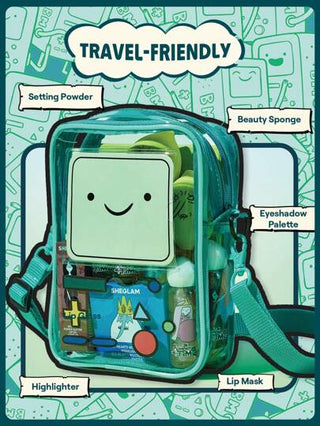 Adventure Time | SHEGLAM حقيبة مكياج Be More عيد الأب التخرج عيد الميلاد العطلة الربيع الصيف Y2K فاخر أزياء مكياج مستحضرات التجميل حفل شاطئ سفر تخييم في الهواء الطلق المدرسة الحرم الجامعي رحلة مهرجانات ديكور هدية حاضر وردة فتاة تنكر أفضل لون سحر أجواء