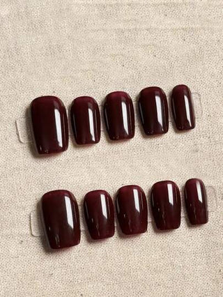 10 حبات أظافر فنية يدوية خالصة ، أظافر مربعة قصيرة ، أظافر يدوية أحادية اللون ، أظافر بتصميم بسيط ، أظافر بطراز راقي وحلو ، أظافر بنية ، أظافر راقية وبسيطة مناسبة لكل الفصول ، فن أظافر بسيط ، أظافر لحفلات ومناسبات ، قابلة للفك والإعادة الاستخدام ،...