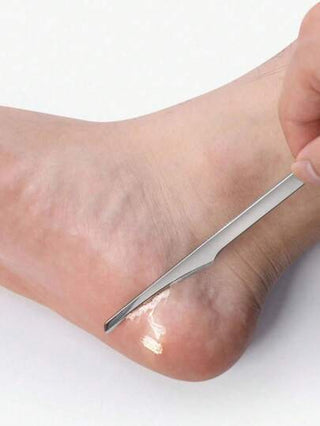 1قطعة/2قطعة/4قطع/6قطع/8قطع/10قطع مجموعة أدوات معالجة البشرة المحترفة بسكينة للوخزات الجلدية المترسبة بالأظافر ، أداوات العناية بالقدم الفولاذية لإزالة الجلد الزائد والأظافر الصلبة