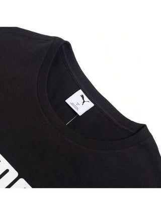 Puma تي شيرت بأساسي بياقة طاقم رقم 2 بلوغو وأكمام قصيرة فضفاض للرجال 691341-01