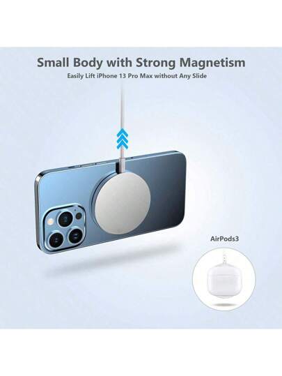 شاحن لاسلكي مغناطيسي سريع USB C 15 وات متوافق مع أيفون 15 14 13 12 برو بلس ماكس ميني 8 7 بلس XS شحن سريع ، كابل شحن سريع لاسلكي، شاحن لاسلكي متوافق مع أيفون للأصدقاء والصديقة، شاحن لاسلكي سريع لسطح المكتب متوافق مع أيفون 16 15 14 13 12 برو ماكس ميني 11 XS