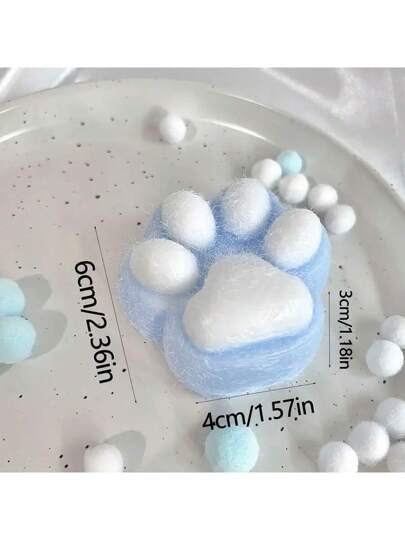 1 قطعة لعبة ضغط براثن قطة صغيرة فرائية، لعبة ضغط محمولة مناسبة للمكتب أو الخارج، هدية عيد مثالية، جائزة صغيرة، هدية عيد الميلاد، مفضلات حزب، محتويات أكياس الهدايا، جوائز الفصل الدراسي، لعبة ضغط