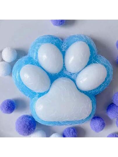 1 قطعة لعبة ضغط براثن قطة صغيرة فرائية، لعبة ضغط محمولة مناسبة للمكتب أو الخارج، هدية عيد مثالية، جائزة صغيرة، هدية عيد الميلاد، مفضلات حزب، محتويات أكياس الهدايا، جوائز الفصل الدراسي، لعبة ضغط