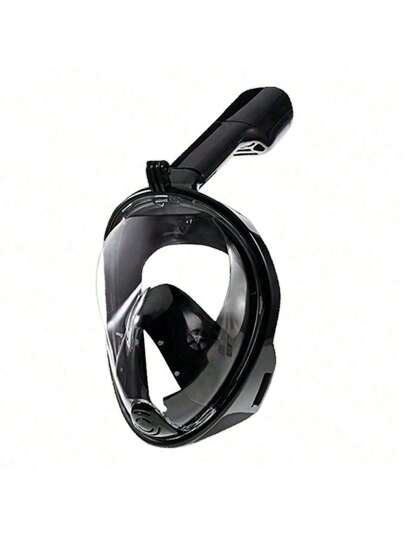 1 قطعة قناع سباحة كاملة الوجه من السيليكون جاف للغوص، للشباب والبالغين، معدات السباحة والغطس