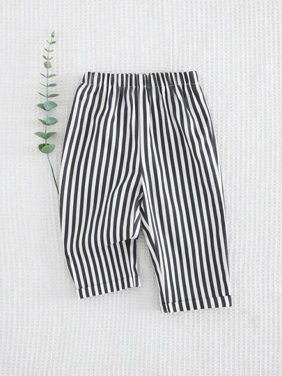 Cozy Pixies بنطال أطفال ذو خصر مطاطي بنقشات ملونة متنوعة ومريح