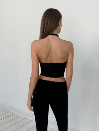 EZwear ملابس علوية أكمام بلا أكمام لون أحادي، بسيطة وأنيقة، مناسبة للصيف