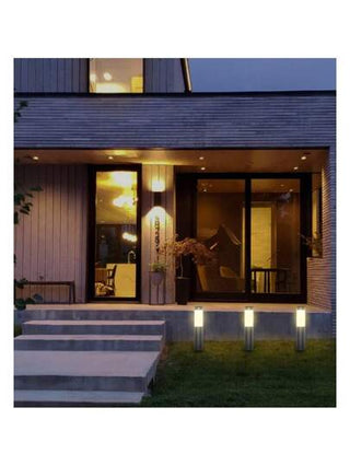 ضوء حديقة خارجي يعمل بالطاقة الشمسية، إضاءة منزلية مقاومة للماء، إضاءة ديكورية حديثة لفيلا صينية، ضوء عمود لأرض المدخل والحديقة، مناسب لساحة المنزل والحديقة والأعشاب.