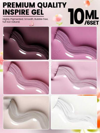 YOKEFELLOW طلاء أظافر جل 10مل من YOKEFELLOW، لون وردي أسلوب ربيعي وصيفي طازج وحلو ، جل أظافر شبه دائم خالي من الاسترة ويتم إزالته بالأشعة فوق البنفسجية/ الضوء الصمام ، صالح لفن الأظافر DIY في المنزل وكهدايا لصيحات أظافر النساء والفتيات