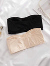 Shein Underwear&Sleepwear Basics مجموعة 2 قطعة من صدرية المرأة ذات الدعامة والإغلاق الأمامي، متعددة الألوان