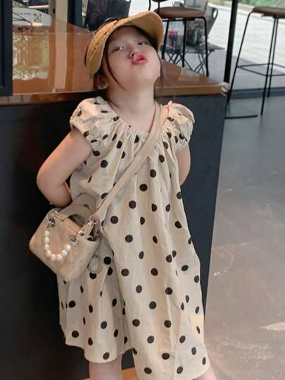 حقيبة كتف/هاتف مربعة صغيرة بتطريز وسلسلة لؤلؤية جديدة