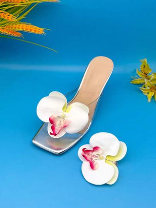 اكسسوارات أحذية زخرفية جديدة قابلة للإزالة بنقوش على شكل فراشة من القماش ذات تصميم راقي عالي الجودة