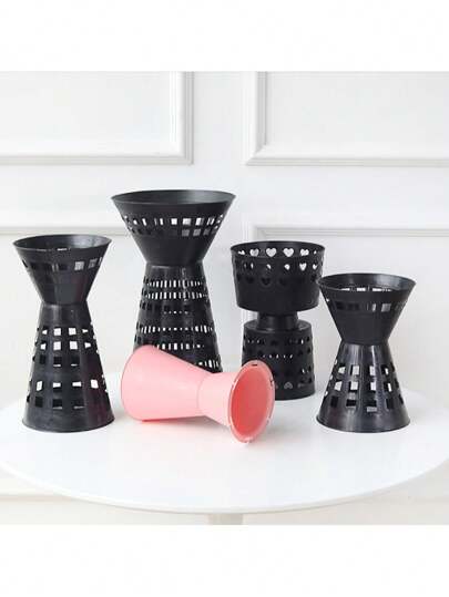 1 قطعة صندوق على شكل سيف لترتيب الأزهار الإلهية، طقم قالب مزهرية من البلاستيك لترتيب وصناعة الزهور، صندوق قاعدة هدايا الأزهار