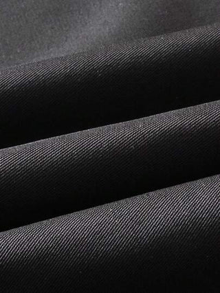 Wildeya قميص كاجوال للفتى المراهق مطرز بهندسي أكمام قصيرة