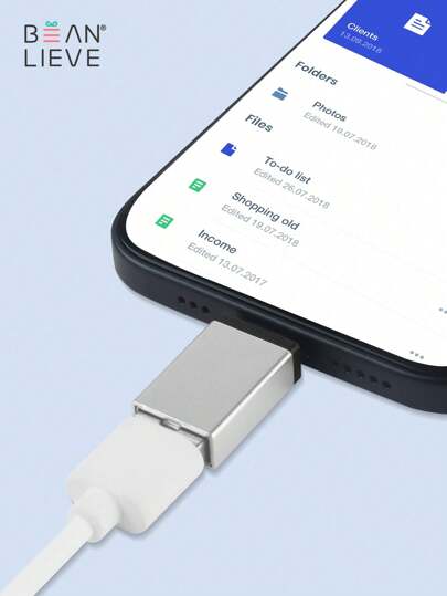 beanlieve محول من USB-A إلى TYPE-C ومن TYPE-C إلى USB-A ، يحل مشكلة الاتصال بين الأجهزة ذات المنافذ المختلفة ، للشحن ونقل البيانات ، يعزز التوافق ، مناسب للهواتف ، محركات USB ، أجهزة الكمبيوتر ، الكاميرات الرقمية ، إلخ. من سبيكة الألومنيوم ، متوفر بألوان