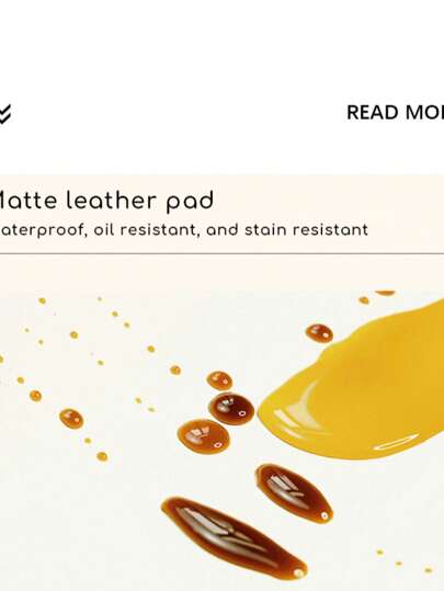 حصيرة مكتب كبيرة مضادة للتلوث - حماية طاولة سهلة التنظيف من البي في سي - مثالية للديكور المنزلي، والمكتب والغرفة الدراسية، مناسبة لمكاتب الطلاب والأطفال وأجهزة الكمبيوتر