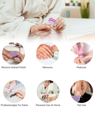 50/30/10 قطعة من ملفات تزيين الأظافر البيضاوية الصغيرة، قطعة بلوك تلميع للأظافر، قطعة إسفنجية للتلميع 100/180 درجة، شريط تنعيم طلاء الأظافر، ملف بلوك تمريرة للأظافر، أدوات مانيكير