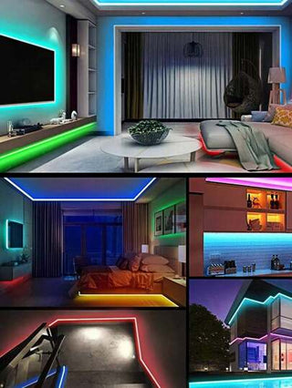 شريط إضاءة LED بريمو تحكم عن بعد 44 مفتاح، 5 فولت بشريط إضاءة LED لديكور الغرفة والمكتب والإضاءة المائلة لشاشة الكمبيوتر والغرفة المعيشة والنوم. شريط إضاءة LED عالي الجودة، هدية العيد (موصى به لإضاءة خلفية التلفزيون والكمبيوتر: 1م-5م)