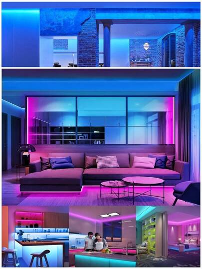 شريط إضاءة LED بريمو تحكم عن بعد 44 مفتاح، 5 فولت بشريط إضاءة LED لديكور الغرفة والمكتب والإضاءة المائلة لشاشة الكمبيوتر والغرفة المعيشة والنوم. شريط إضاءة LED عالي الجودة، هدية العيد (موصى به لإضاءة خلفية التلفزيون والكمبيوتر: 1م-5م)