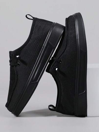 أحذية رياضية كاجوال مريحة للرجال - تنفس عالي، أحذية كاجوال عصرية وأنيقة مع نطاق مرن ، شبكة تنفس ، مناسبة لجميع الفصول ، إصبع قدم دائري ، قماش علوي ، قاعدة إيفا ، أحذية رياضية متعددة الاستخدامات للطلاب ، المشي في الهواء الطلق ، ارتداء الشارع ، خفيفة الوزن