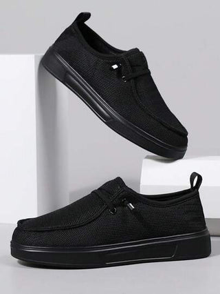 أحذية رياضية كاجوال مريحة للرجال - تنفس عالي، أحذية كاجوال عصرية وأنيقة مع نطاق مرن ، شبكة تنفس ، مناسبة لجميع الفصول ، إصبع قدم دائري ، قماش علوي ، قاعدة إيفا ، أحذية رياضية متعددة الاستخدامات للطلاب ، المشي في الهواء الطلق ، ارتداء الشارع ، خفيفة الوزن