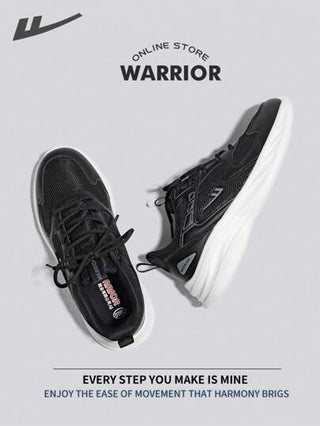 WARRIOR أحذية رياضية أنيقة وكلاسيكية للنساء في الربيع والصيف، خفيفة الوزن، مريحة، منفذة للهواء، من طراز متواضع ولكن أنيق، تصلح للارتداء على مدار السنة، صلبة وصناعة بجودة عالية، أحذية تدريب بنعل ناعم ، الأحذية البيضاء
